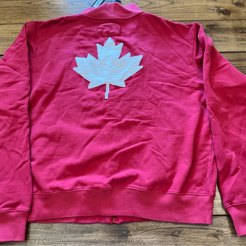 Men's Red Gong Show Zip-Up Sweater